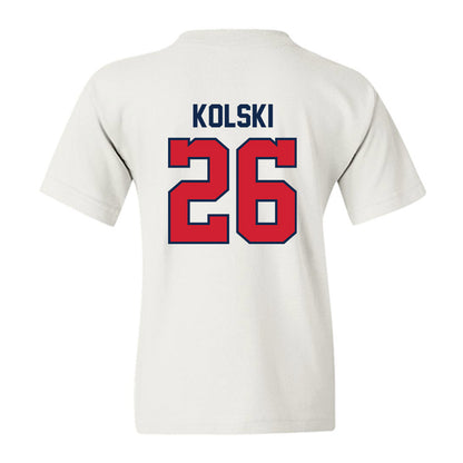 Ole Miss - NCAA Women's Soccer : Allison Kolski - Replica Shersey Youth T-Shirt-1