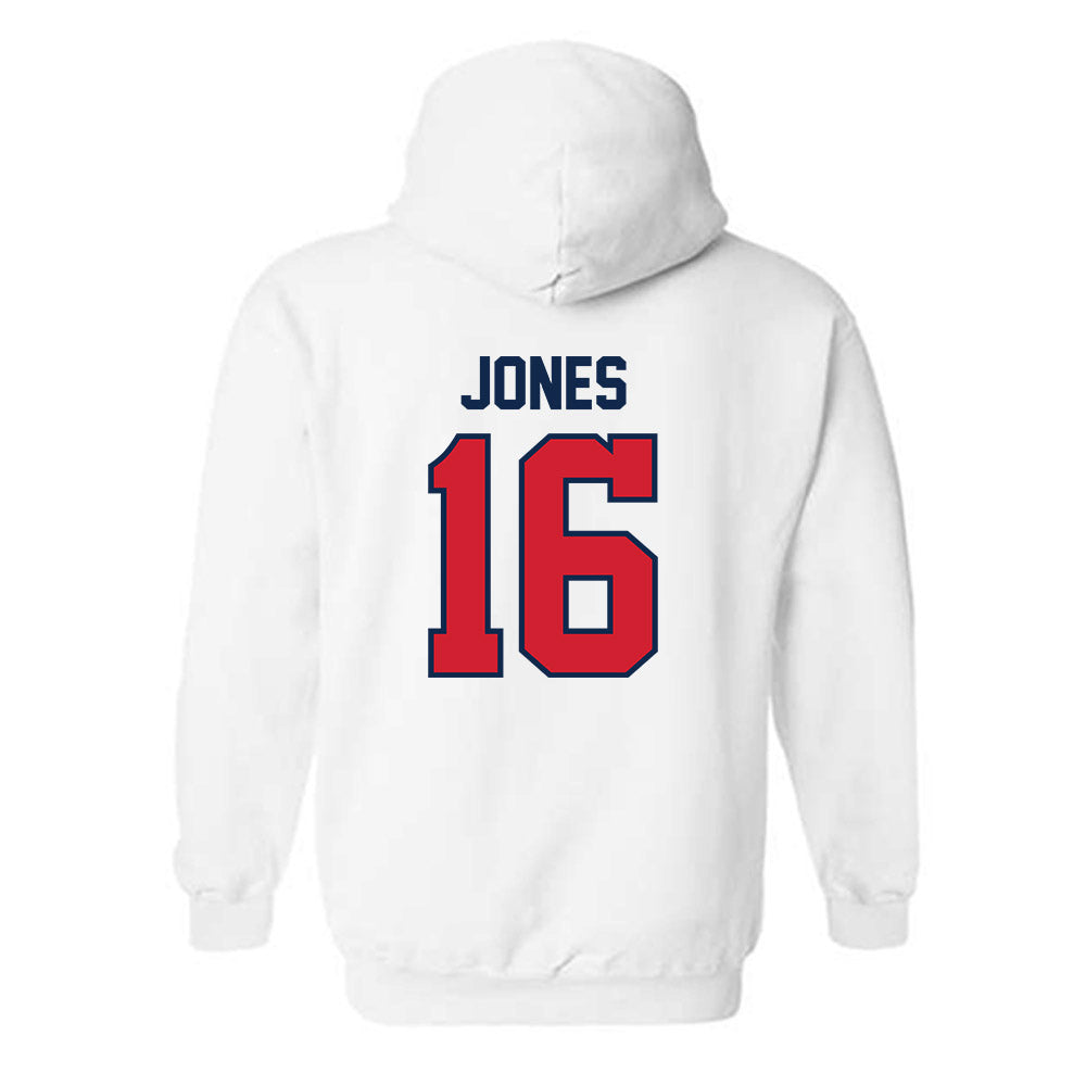 Ole Miss - NCAA Baseball : Brayden Jones - Replica Shersey Hooded Sweatshirt-1