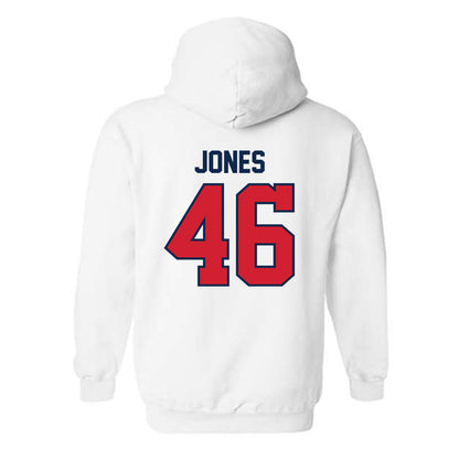 Ole Miss - NCAA Baseball : Brayden Jones - Replica Shersey Hooded Sweatshirt