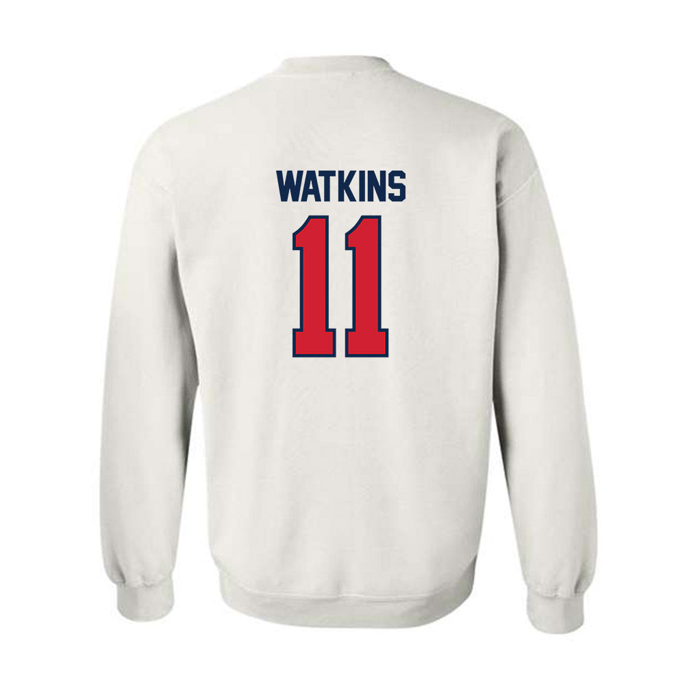 Ole Miss - NCAA Football : Jordan Watkins - Replica Shersey Crewneck Sweatshirt