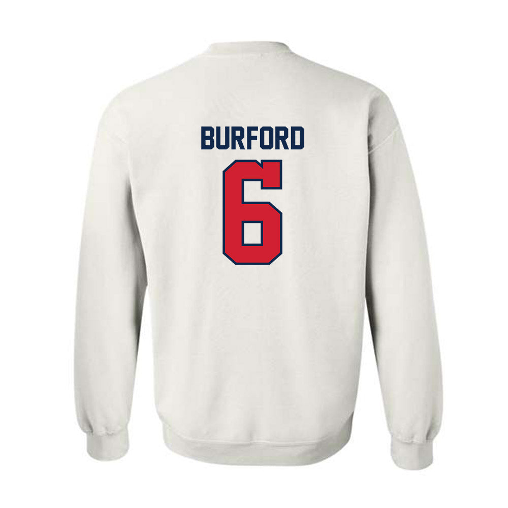 Ole Miss - NCAA Baseball : Reagan Burford - Replica Shersey Crewneck Sweatshirt