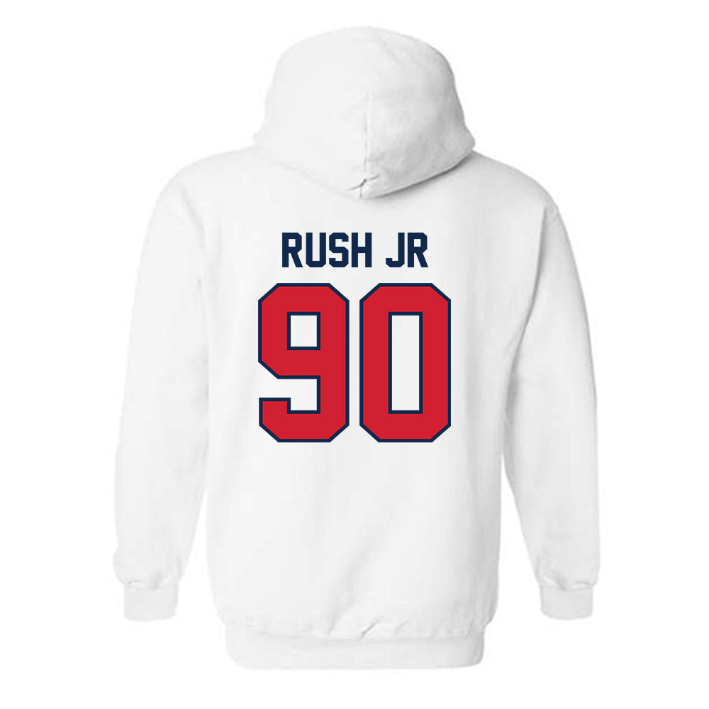 Ole Miss - NCAA Football : Jeffery Rush Jr - Replica Shersey Hooded Sweatshirt-1