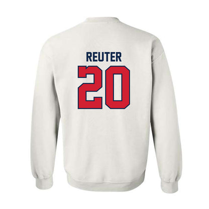 Ole Miss - NCAA Baseball : Collin Reuter - Replica Shersey Crewneck Sweatshirt-1