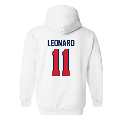 Ole Miss - NCAA Women's Soccer : Bella Leonard - Replica Shersey Hooded Sweatshirt-1