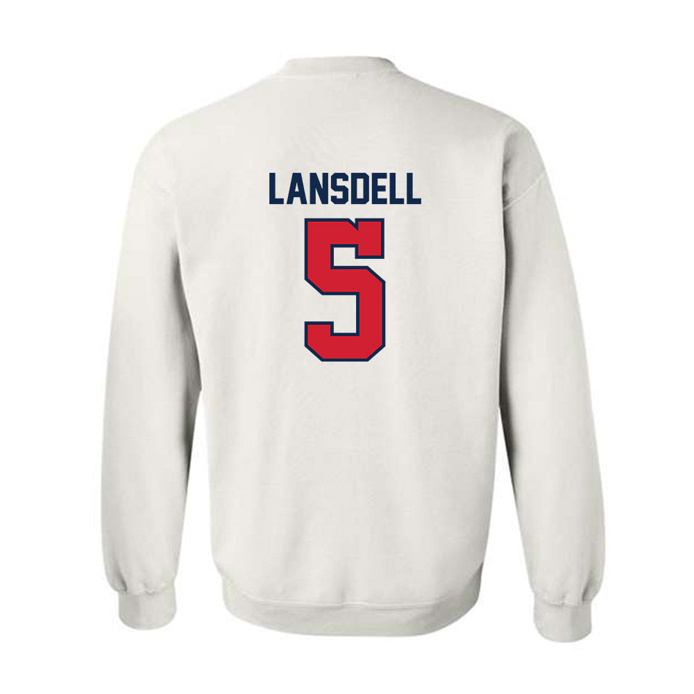 Ole Miss - NCAA Softball : Ashton Lansdell - Replica Shersey Crewneck Sweatshirt-1