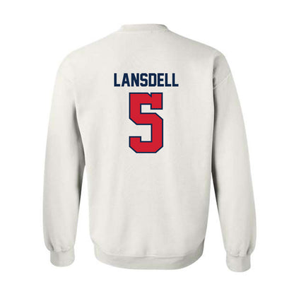 Ole Miss - NCAA Softball : Ashton Lansdell - Replica Shersey Crewneck Sweatshirt-1