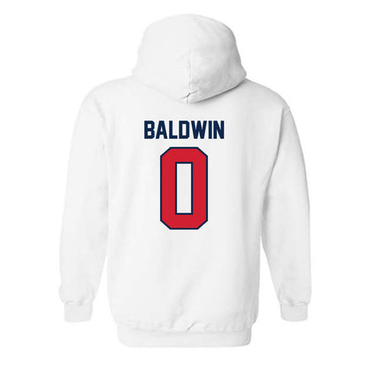 Ole Miss - NCAA Women's Soccer : Lexi Baldwin - Replica Shersey Hooded Sweatshirt-1