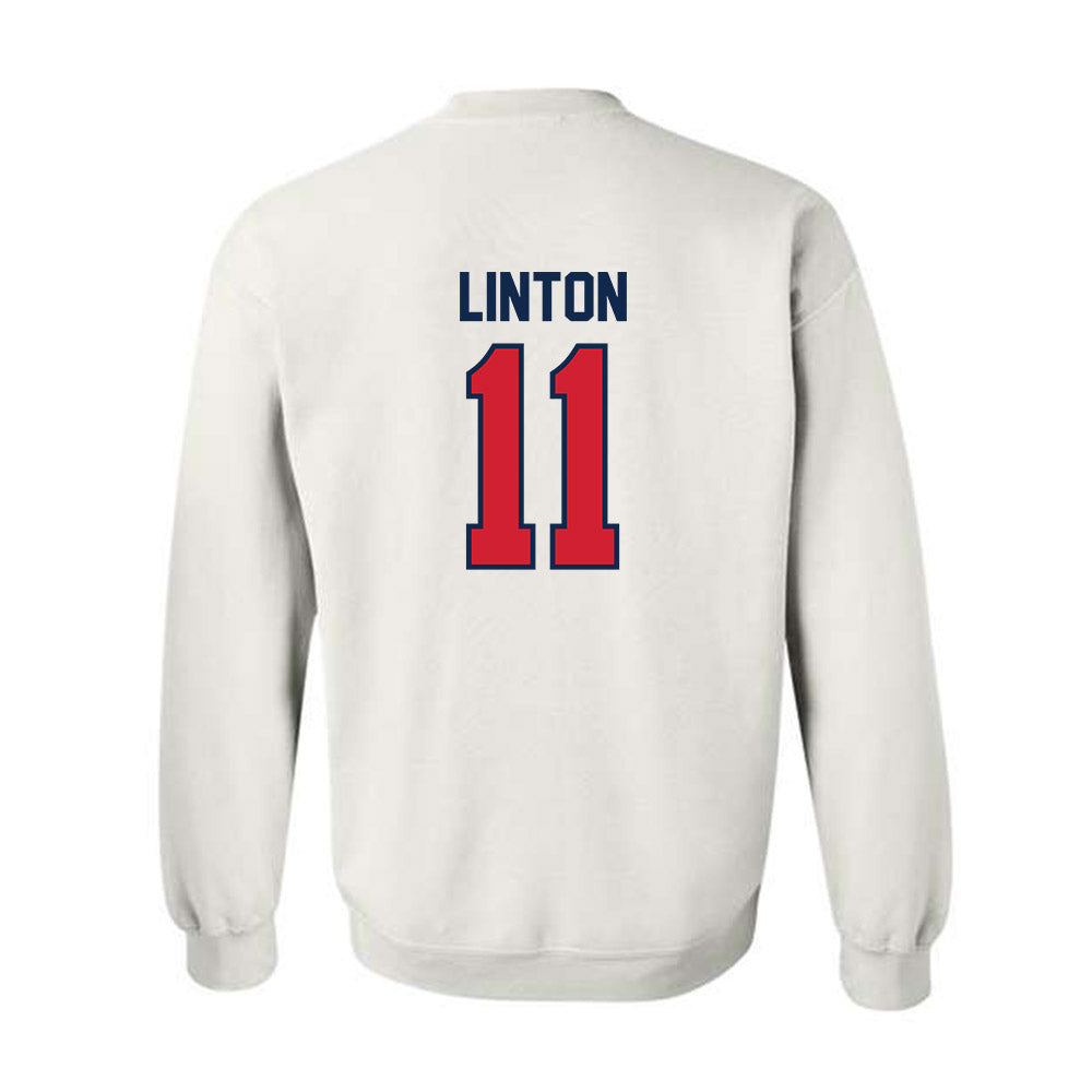 Ole Miss - NCAA Softball : Addi Linton - Replica Shersey Crewneck Sweatshirt-1