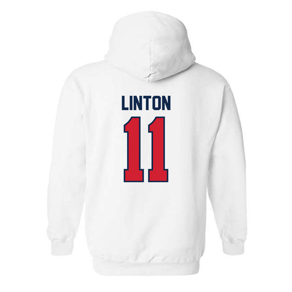 Ole Miss - NCAA Softball : Addi Linton - Replica Shersey Hooded Sweatshirt-1