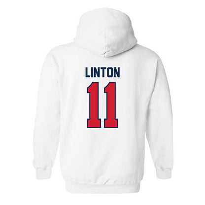 Ole Miss - NCAA Softball : Addi Linton - Replica Shersey Hooded Sweatshirt-1