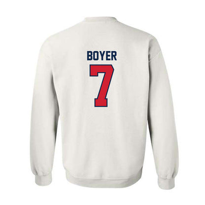 Ole Miss - NCAA Softball : Emilee Boyer - Replica Shersey Crewneck Sweatshirt-1