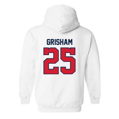 Ole Miss - NCAA Softball : Tenly Grisham - Replica Shersey Hooded Sweatshirt