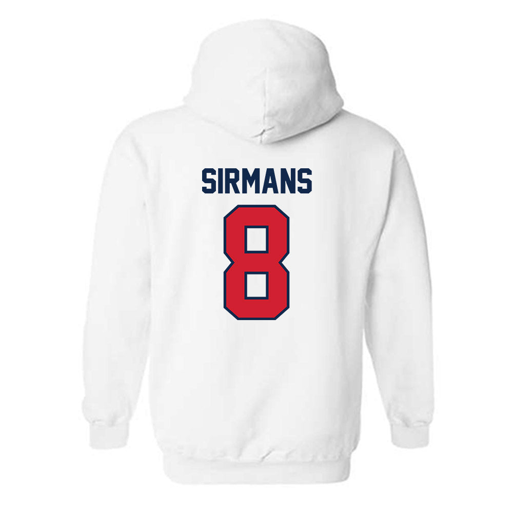 Ole Miss - NCAA Baseball : Tate Sirmans - Replica Shersey Hooded Sweatshirt-1