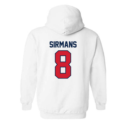 Ole Miss - NCAA Baseball : Tate Sirmans - Replica Shersey Hooded Sweatshirt-1