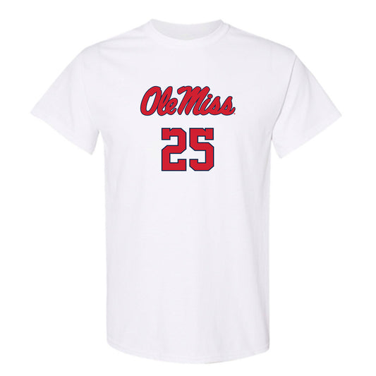 Ole Miss - NCAA Football : Maison Dunn - Replica Shersey T-Shirt-0