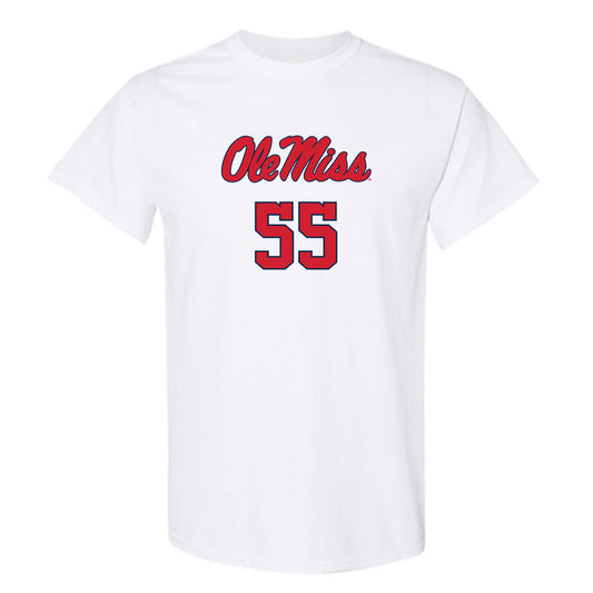 Ole Miss - NCAA Football : Preston Cushman - Replica Shersey T-Shirt