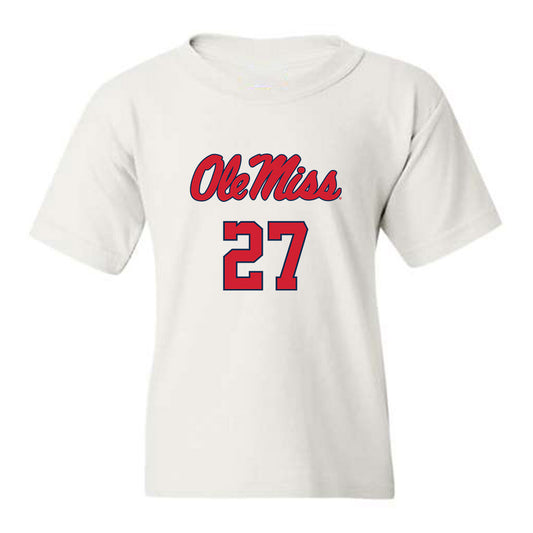 Ole Miss - NCAA Football : Pat Broomfield - Replica Shersey Youth T-Shirt