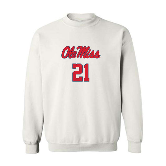 Ole Miss - NCAA Football : Daniel Demery - Replica Shersey Crewneck Sweatshirt