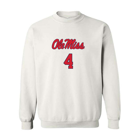 Ole Miss - NCAA Women's Soccer : Avery Brown - Replica Shersey Crewneck Sweatshirt