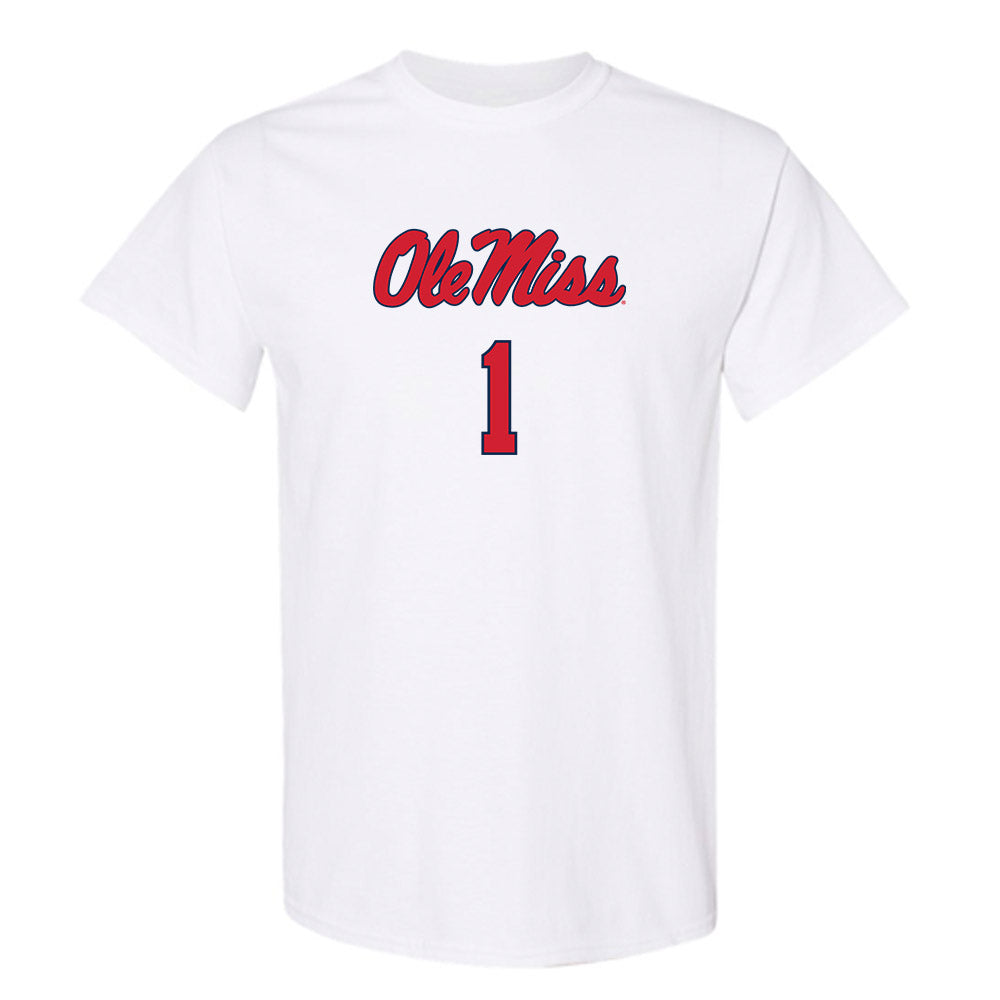 Ole Miss - NCAA Football : Ayden Williams - Replica Shersey T-Shirt