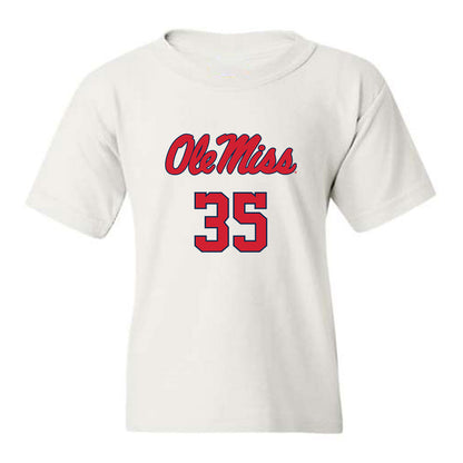 Ole Miss - NCAA Baseball : Will Furniss - Replica Shersey Youth T-Shirt