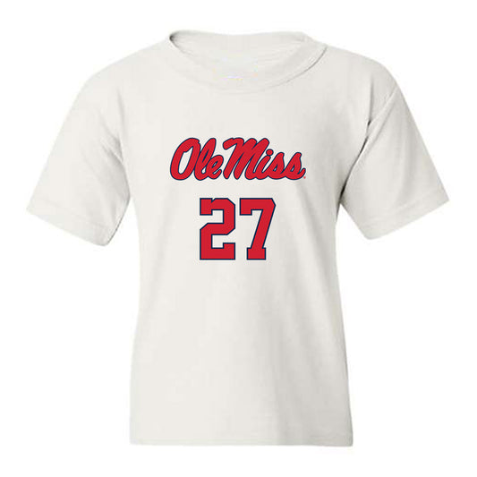 Ole Miss - NCAA Softball : Madi Heine - Replica Shersey Youth T-Shirt-0