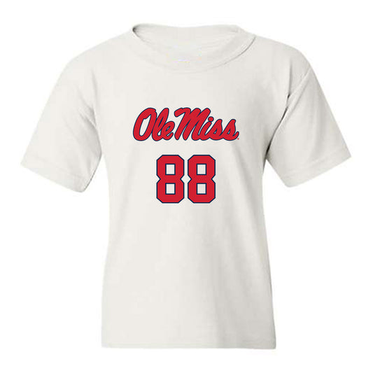 Ole Miss - NCAA Football : Devin Price - Replica Shersey Youth T-Shirt-0