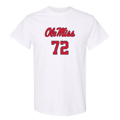 Ole Miss - NCAA Football : Ethan Fields - Replica Shersey T-Shirt