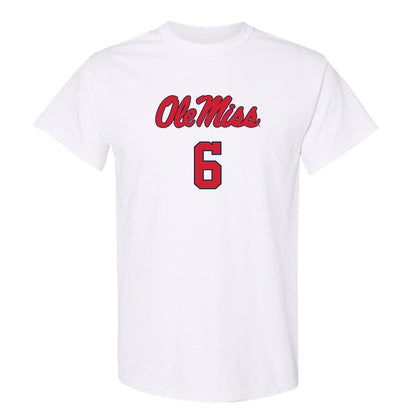 Ole Miss - NCAA Baseball : Reagan Burford - Replica Shersey T-Shirt