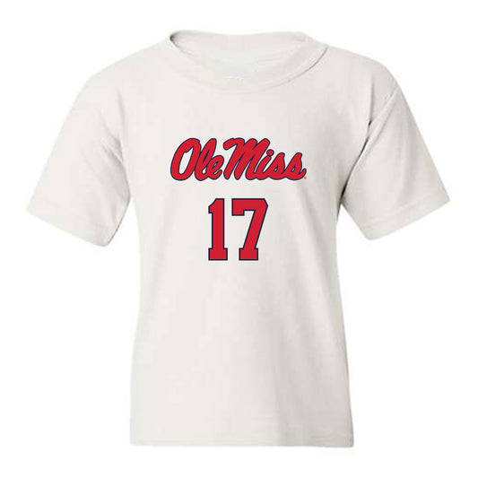 Ole Miss - NCAA Football : Lucas Carneiro - Replica Shersey Youth T-Shirt-0