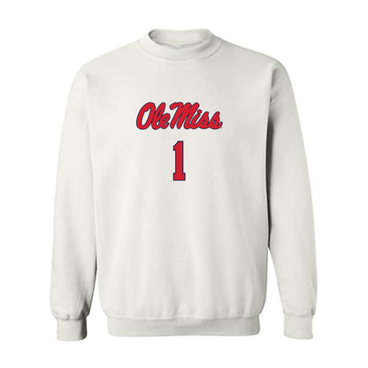 Ole Miss - NCAA Baseball : Brayden Randle - Replica Shersey Crewneck Sweatshirt-0