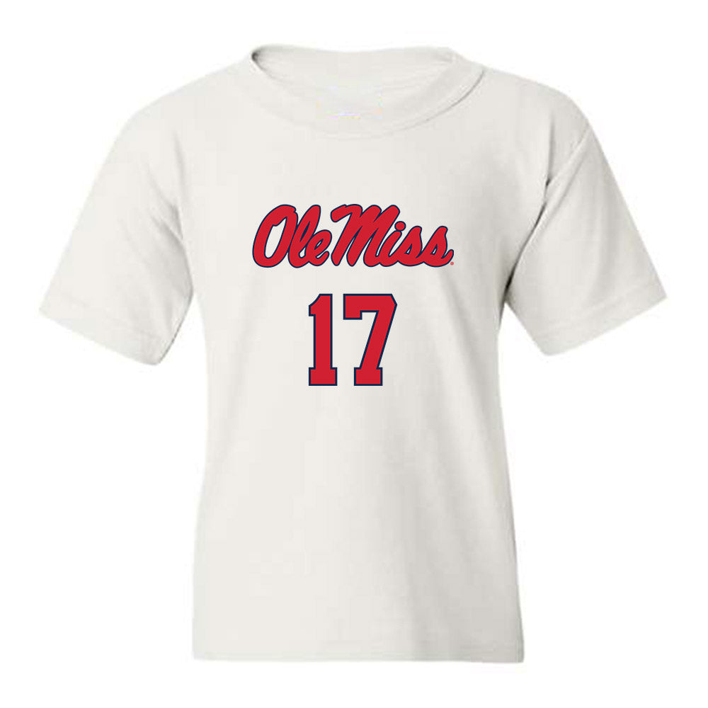 Ole Miss - NCAA Baseball : John Kramer - Replica Shersey Youth T-Shirt