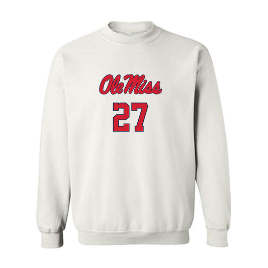 Ole Miss - NCAA Football : Pat Broomfield - Replica Shersey Crewneck Sweatshirt
