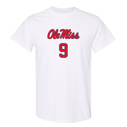 Ole Miss - NCAA Baseball : Ethan Lege - Replica Shersey T-Shirt