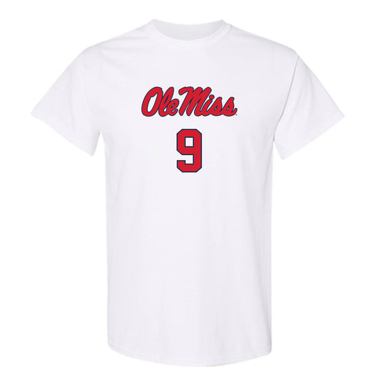 Ole Miss - NCAA Baseball : Ethan Lege - Replica Shersey T-Shirt