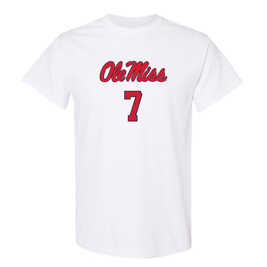Ole Miss - NCAA Softball : Emilee Boyer - Replica Shersey T-Shirt-0