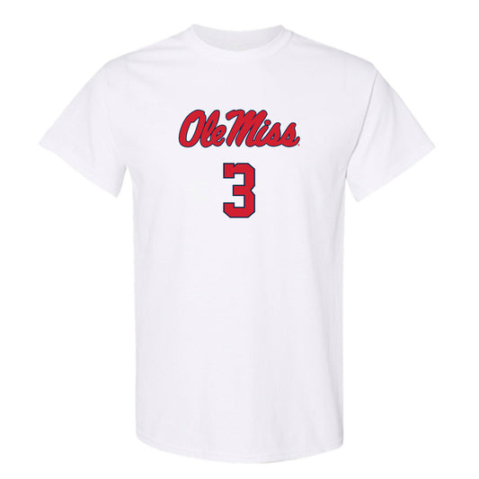 Ole Miss - NCAA Football : Sage Ryan - Replica Shersey T-Shirt-0