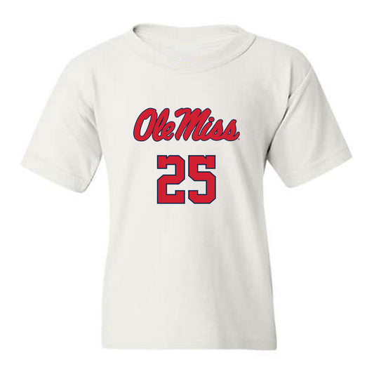 Ole Miss - NCAA Football : Maison Dunn - Replica Shersey Youth T-Shirt-0