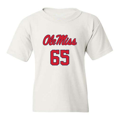 Ole Miss - NCAA Football : Connor Howes - Replica Shersey Youth T-Shirt-0