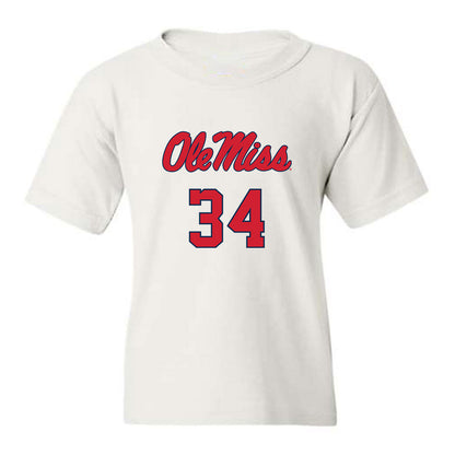 Ole Miss - NCAA Baseball : Riley Maddox - Replica Shersey Youth T-Shirt