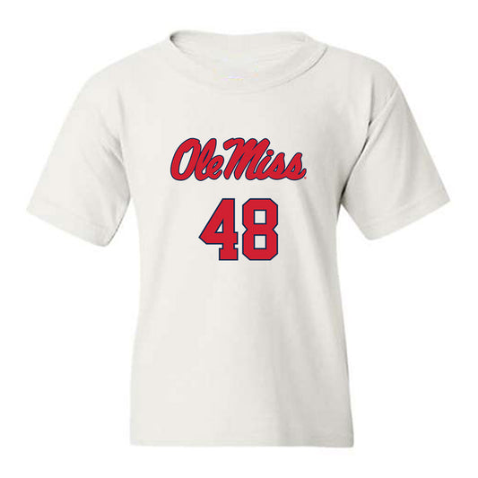 Ole Miss - NCAA Football : Mark Trigg Jr - Replica Shersey Youth T-Shirt-0