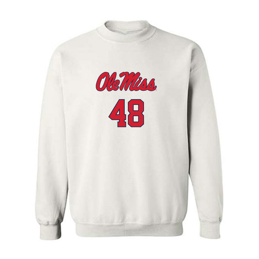 Ole Miss - NCAA Football : Mark Trigg Jr - Replica Shersey Crewneck Sweatshirt-0