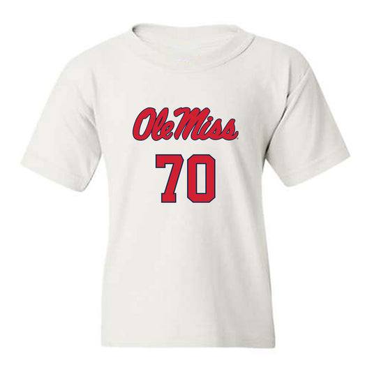 Ole Miss - NCAA Football : Devin Harper - Replica Shersey Youth T-Shirt-0