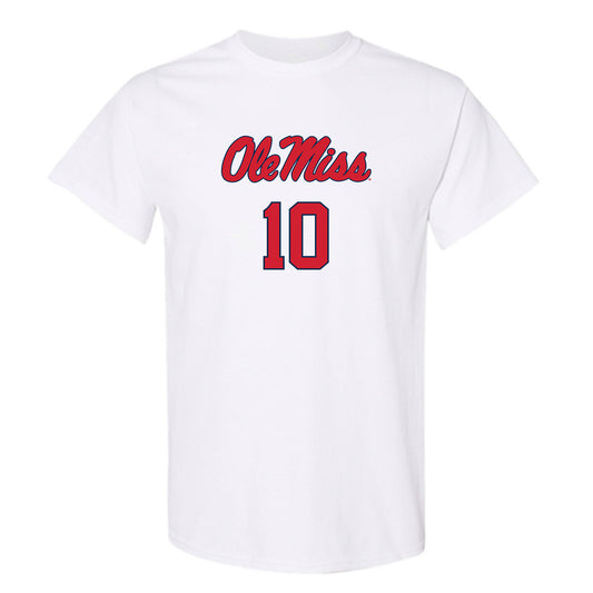 Ole Miss - NCAA Women's Basketball : J'Adore Young - Replica Shersey T-Shirt-0
