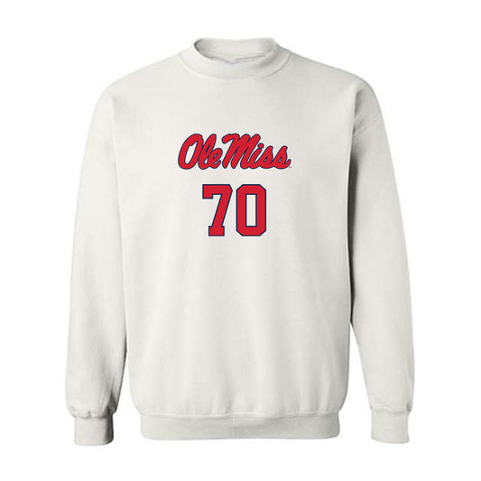 Ole Miss - NCAA Football : Devin Harper - Replica Shersey Crewneck Sweatshirt-0