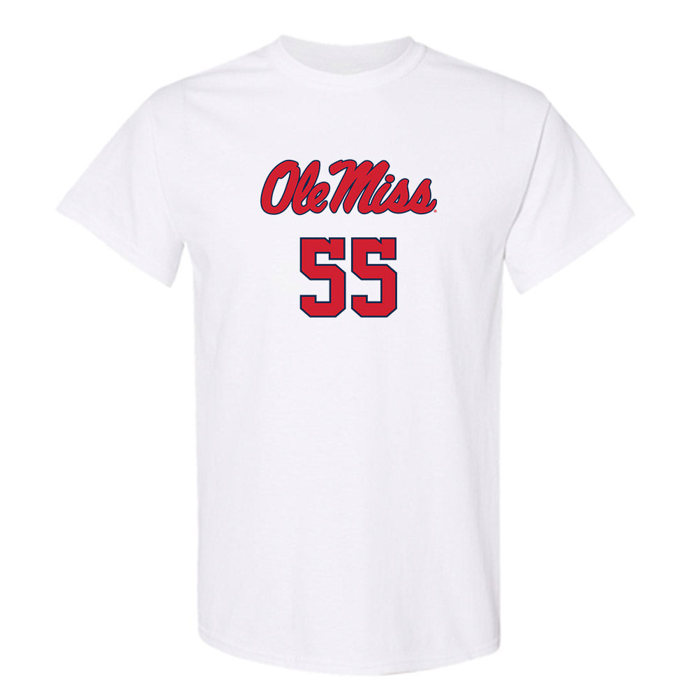 Ole Miss - NCAA Baseball : Leo Odom - Replica Shersey T-Shirt-0