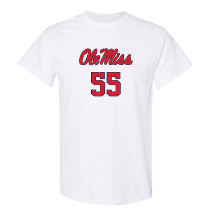Ole Miss - NCAA Baseball : Leo Odom - Replica Shersey T-Shirt-0
