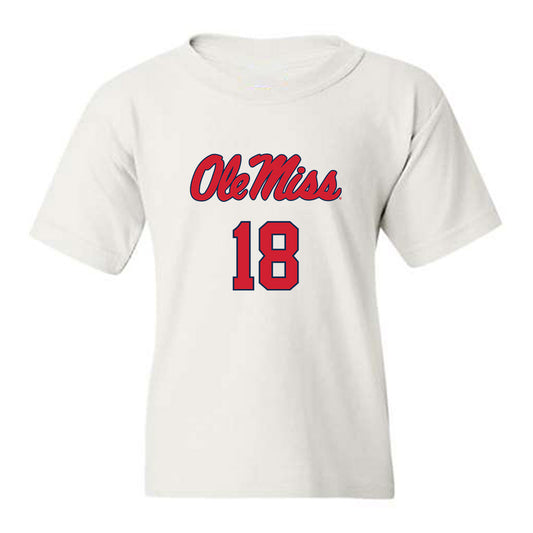 Ole Miss - NCAA Baseball : Greyson Parker - Replica Shersey Youth T-Shirt-0