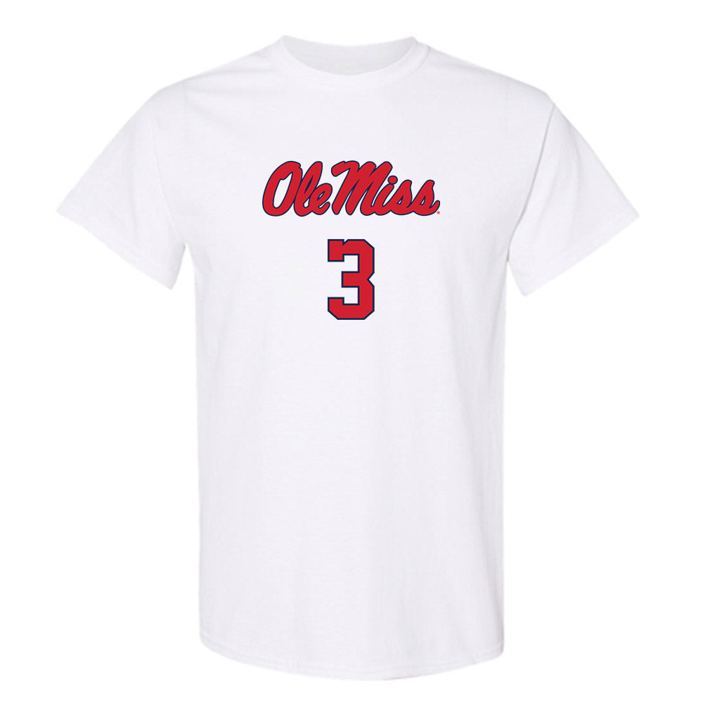 Ole Miss - NCAA Baseball : Luke Cheng - Replica Shersey T-Shirt-0