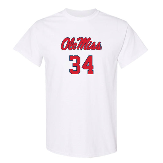 Ole Miss - NCAA Softball : rachel connors - Replica Shersey T-Shirt-0